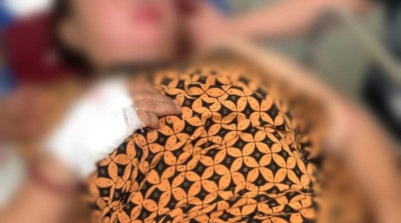 Seorang Ibu Rumah Tangga Mengalami Kecelakaan Serius”