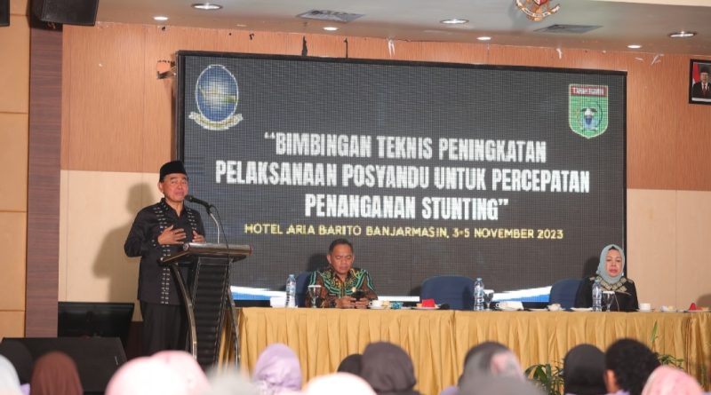 Bupati Tanah Bumbu (Tanbu), Abah Zairullah Azhar, Mengumumkan Kenaikan Insentif Kader Posyandu pada Tahun 2024