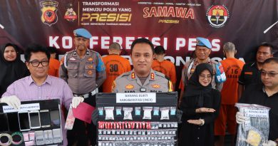 Selama November 2023, Satres Narkoba Polres Cirebon Kota Amankan 9 Pengedar Narkoba