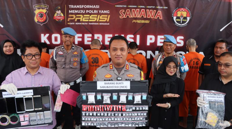 Selama November 2023, Satres Narkoba Polres Cirebon Kota Amankan 9 Pengedar Narkoba