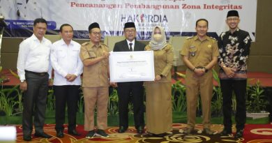 Peringati Harkordia 2023, Bupati Imron Canangkan Desa Antikorupsi dan Pembangunan Zona Integritas