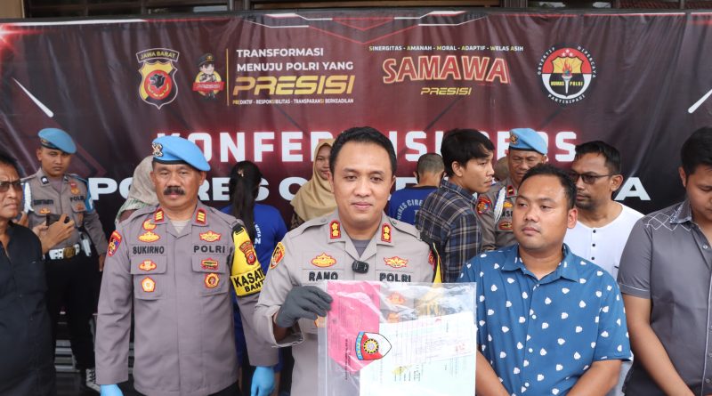 Polres Cirebon Kota Ringkus Residivis Penipuan Modus Jual Rumah