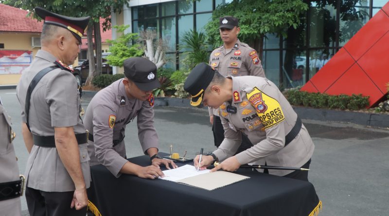 Sertijab Kapolsek Pamukan Utara dan Pembukaan Latihan Fungsi Bintara Remaja: Momentum Positif di Polres Kotabaru