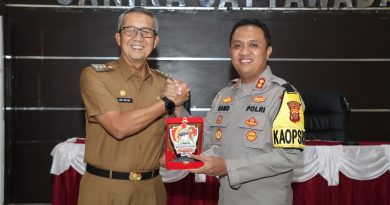 Kapolres Cirebon Kota Sambut Kunjungan Pj Walikota Cirebon