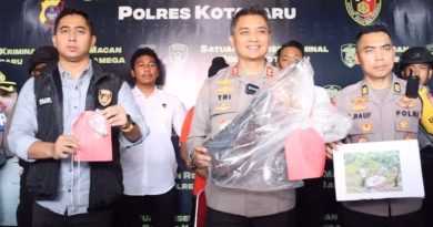 Penemuan Senjata Api Rakitan dan Pupuk Ilegal Guncang Desa Sangsang, Kotabaru