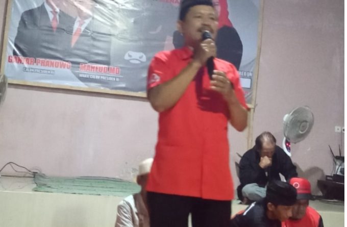 Peringati HUT PDI Perjuangan Ke 51, Ketua PAC Kec. Lemahabang Hadi Supangat: Berpartai Bukan Hanya Untuk Meraih Jabatan,Tapi Memiliki komitmen Ideologis