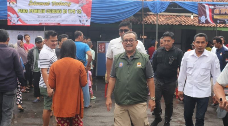 Monitoring Pemilu 2024, Bupati Imron Pastikan Pemilu di Kabupaten Cirebon Berjalan Aman dan Lancar