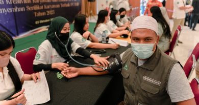 Peringati Bulan K3 Nasional IMIP Targetkan 350 sampai 400 Kantung Darah