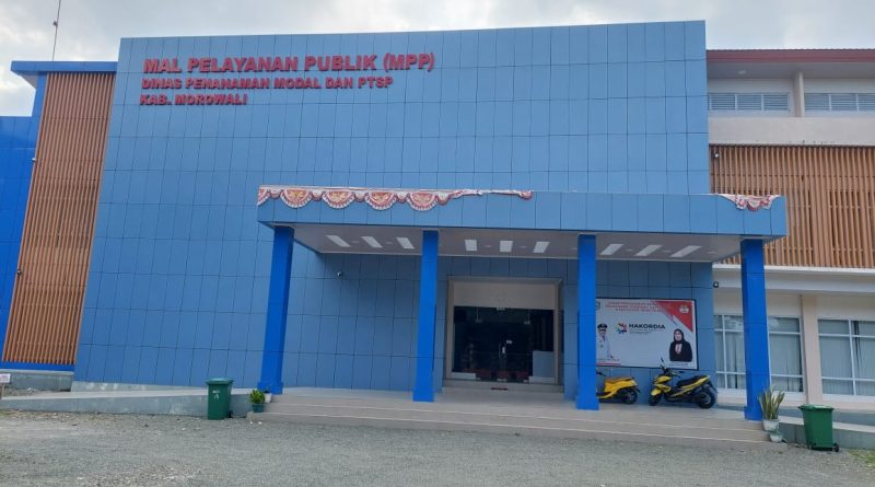 Pelayanan Perpanjangan Dokumen SKCK Resmi Di Buka Di Mal Pelayanan Publik Kabupaten Morowali