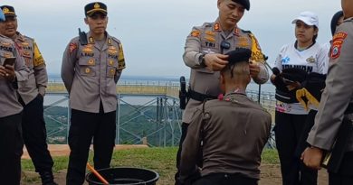 Pelatihan Fungsi Bintara Remaja di Polres Kotabaru Ditutup dengan Meriah