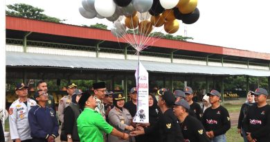 Kapolresta Cirebon Hadiri Apel Siaga Pengawasan Masa Tenang Pemilu 2024