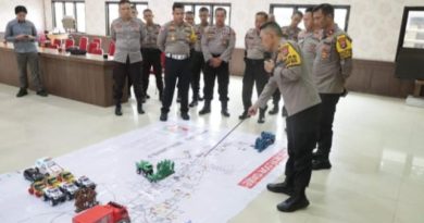 Polres Kotabaru Gelar Tactical Floor Game (TFG) untuk Mematangkan Persiapan Pemilu 2024