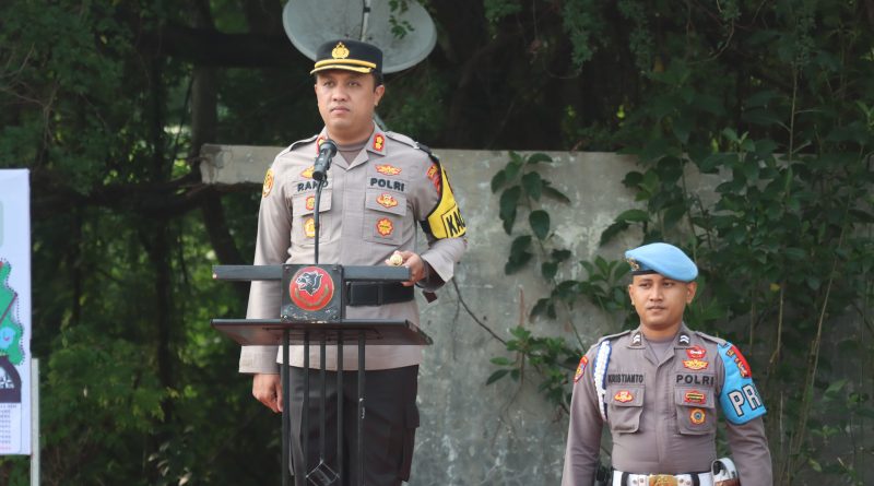 Polres Cirebon Kota Gelar Apel Serpas Tahap Pungut Suara Pemilu 2024