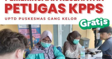 Puskesmas Gang Kelor Gelar Pelayanan Cek Kesehatan Tahap 2 Anggota KPPS Wilayah Bogor Barat Kota