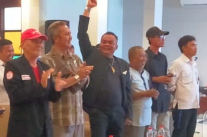 Ketua PWRI, Ramaldi Hadiri Undangan KPU Purwakarta Gelar Sosialisasi Tahapan Pemilu 2024.