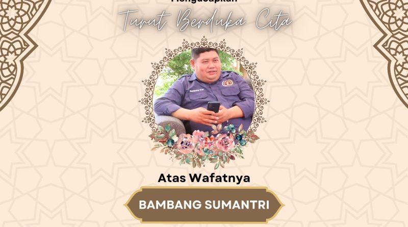 Kapolres Bersama Keluarga Besar Polres Morowali Turut Berduka Cita Atas Meninggalnya Ketua PWI Morowali