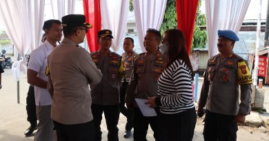 Wakapolres Cirebon Kota Cek Kesiapan Beberapa Titik Pos Pam dan Pos Yan Mudik