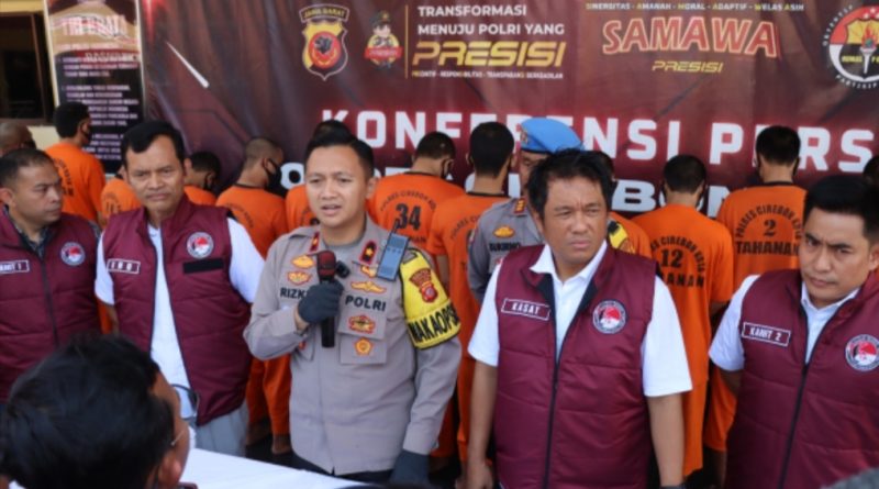 Satres Narkoba Polres Cirebon Kota Berhasil Ungkap 15 Kasus Penyalahgunaan Narkoba Dalam Kurun Waktu Satu Bulan 