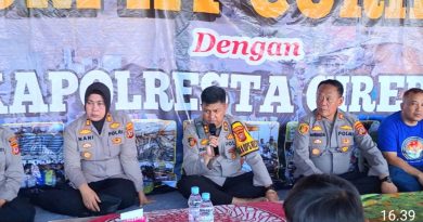 Polresta Cirebon Gelar Jum’at Curhat Bersama Kelompok Tani Kecamatan Talun