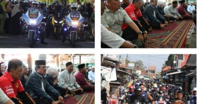 Dikawal Ratusan Pemotor, Imron Tinggalkan Rumah Dinas