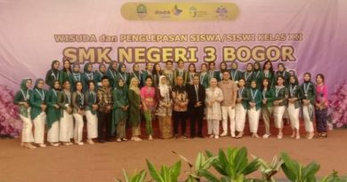 Siswa Kelas XII SMKN 3 Kota Bogor Gelar  Pelepasan dan Perpisahan di Gedung Harmony Banquet Halls