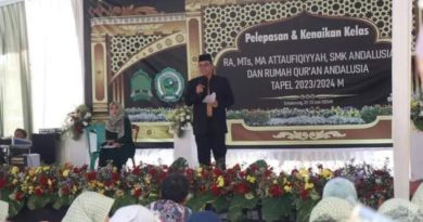 Plh Sekda Kabupaten Sukabumi Hadiri Haflah Takhorruj  YPI Ponpes Attaufiqiyyah