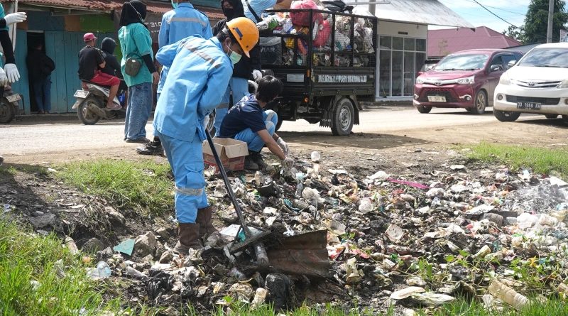 Memperingati Hari Lingkungan Hidup Sedunia,Pemerintah Bersama IMIP menggelar Aksi Bersih Lingkungan Di Bahodopi