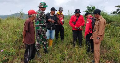 Antisipasi Terjadinya Kebakaran, Babinsa Laksanakan Patroli  Terpadu Bersama Tim Nanggala Agni Dan Pemdes