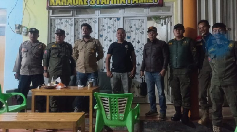 Polsek dan Trantib Kecamatan Jonggol Gelar Patroli Cipta Kondusif