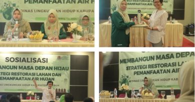 DLH Kabupaten Cirebon Gelar Sosialisasi Pemanfaatan Air Hujan Dan Restorasi Lahan