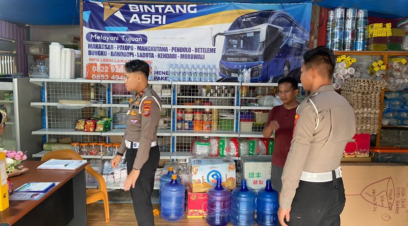 Antisipasi Aksi Pengemudi Ugal-ugalan,Polres Morowali Ajak Masyarakat Untuk Turut Berperan Aktif Dalam Menciptakan  Kamseltibcarlantas.