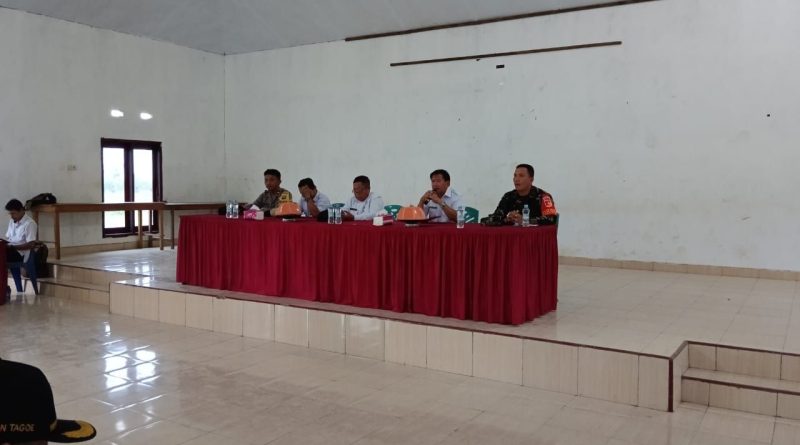 Dalam Rangka Memeriakan HUT RI Ke-79 Babinsa Koramil 1311-04/Lembo Hadiri Rapat Technical Meeting