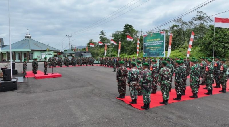 Pendaftaran Calon Bupati Morowali Dan Morowali Utara,Dandim 1311/Morowali   Kerahkan Lebih Dari 400 Prajurit