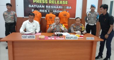 Ungkap Kasus Narkotika Jenis Sabu Seberat 603,88 Gram,Polres Morowali Amankan 3 Terduga Pelaku