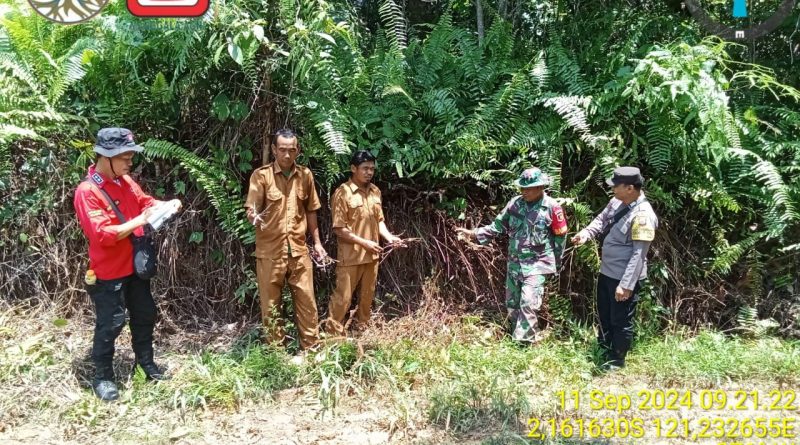 Mencegah Terjadinya Kebakaran Hutan Dan Lahan,Babinsa Bersama Sejumlah Pihak Lakukan Patroli