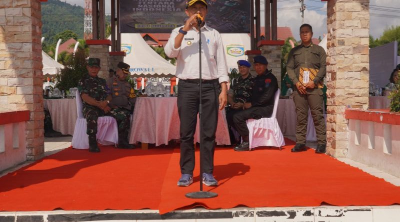 HUT TNI Ke 79 Pj.Bupati Morowali Buka Lomba PBB