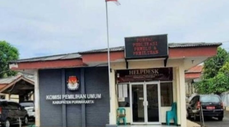 Para Ketua -Ketua Organisasi Wartawan sePurwakarta Mendatangi Kantor KPU Kabupaten Purwakarta