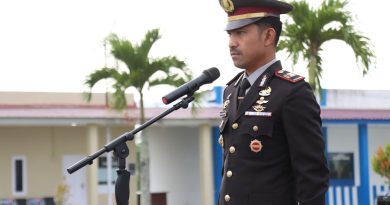 Peringatan Hari Kesaktian Pancasila Tahun 2024, Kabagops Polres Morowali Bertindak Sebagai Inspektur Upacara