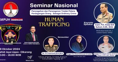 Baru Berdiri, Ketua Umum AKPERSI Diundang Jadi Narasumber Seminar Nasional Pencegahan TPPO