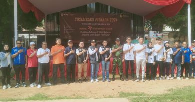 Kecamatan Jonggol Geral Jalan Sehat dan Sosialisasi Sukseskan Pilkada 2024