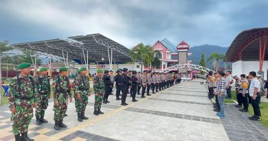 Pengamanan Debat Publik Perdana Pilkada 2024, Polres Morowali Kerahkan 220 Personel