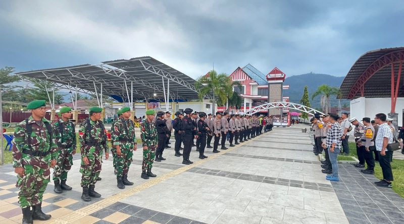 Pengamanan Debat Publik Perdana Pilkada 2024, Polres Morowali Kerahkan 220 Personel