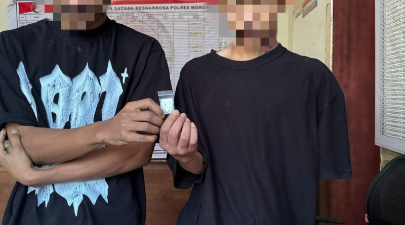 Polres Morowali Berantas Peredaran Narkoba,Dua Tersangka Beserta Barang Bukti Berhasil Ditangkap