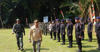 Dandim 1311/Morowali  Bersama  Pj.Bupati Morowali Membuka Kegiatan Karya Bakti