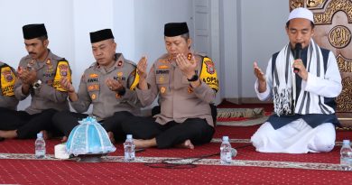 Untuk Keamanan Pilkada 2024, Polres  Morowali Gelar Doa Bersama Di Masjid Darul Muttaqin