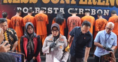 Polresta Cirebon Amankan Pelaku Pembunuhan Anak Kandung