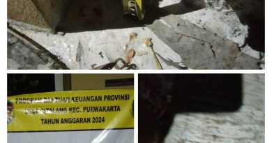 Pekerjaan Rabat Beton Desa Citalang Diduga Asal Jadi, Warga Dirugikan