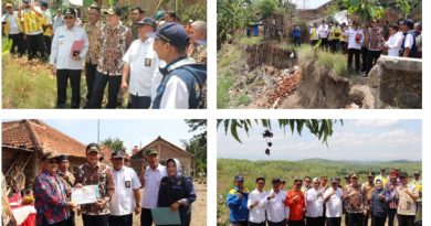 Pemkab Cirebon Tinjau Kondisi Sungai Guna Pencegahan Banjir