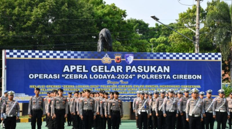 Polresta Cirebon Laksanakan Operasi Zebra Lodaya 2024, Ini Sasarannya