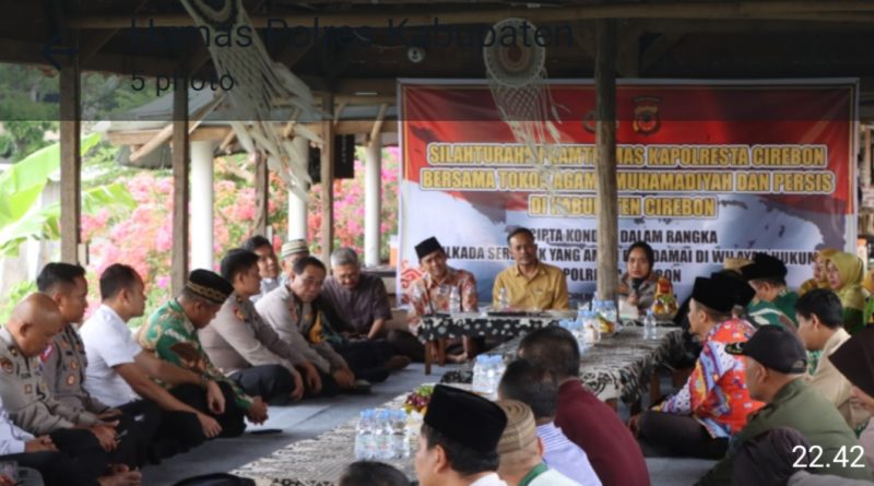 Polresta Cirebon Gelar Silaturahmi Kamtibmas Bersama Tokoh Agama Kabupaten Cirebon